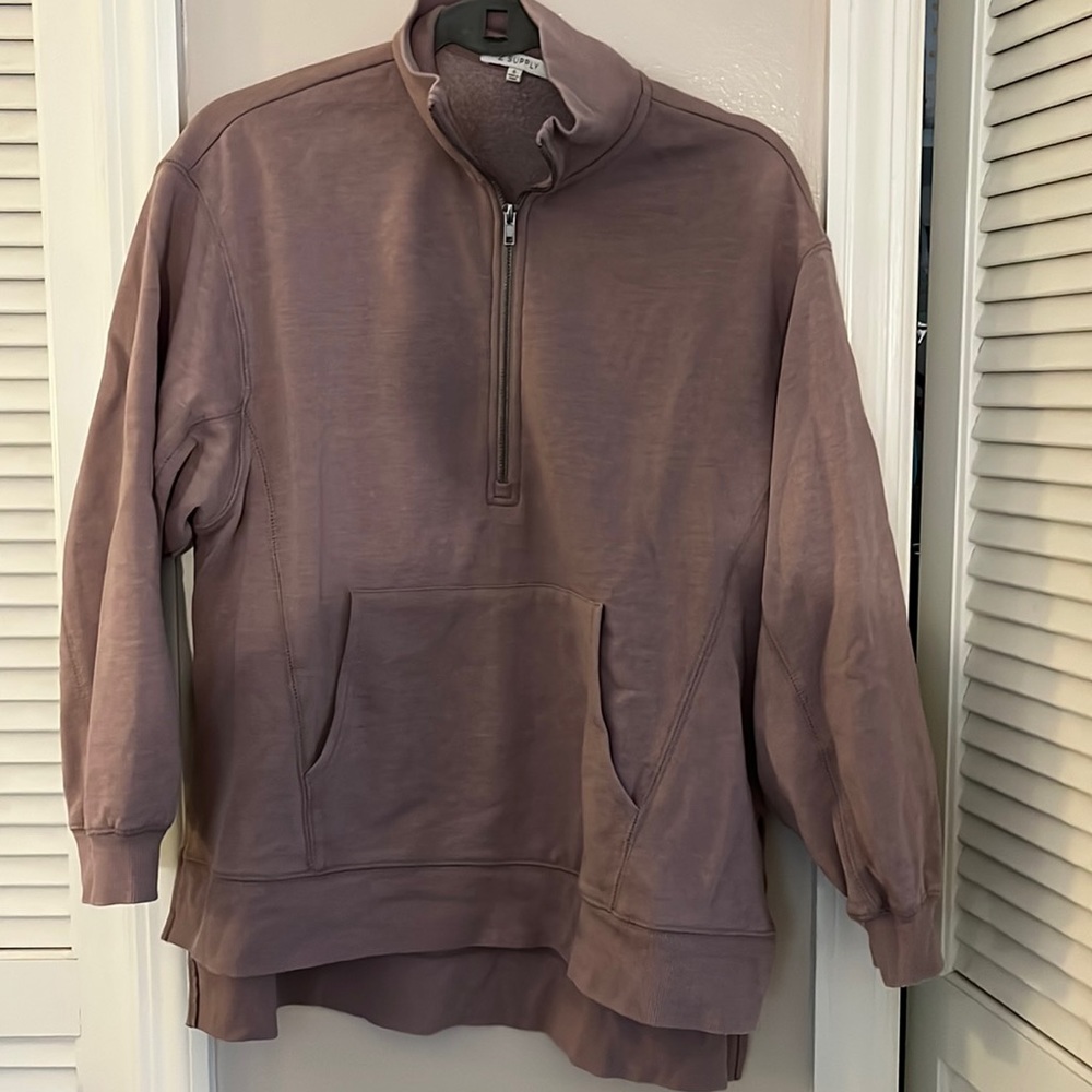 Z Supply Quarter Zip Sweatshirt